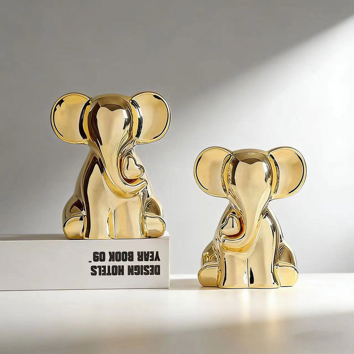 Decorative Elephant Figurine | High & Bury