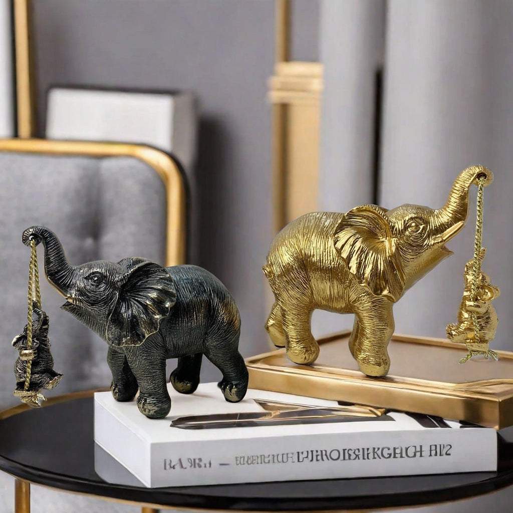 Decorative Elephant Gold | High & Bury