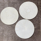 Decorative Embossed Placemats Set | High & Bury