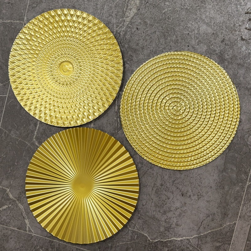 Decorative Embossed Placemats Set | High & Bury