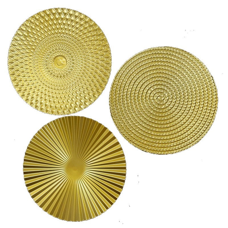 Decorative Embossed Placemats Set | High & Bury
