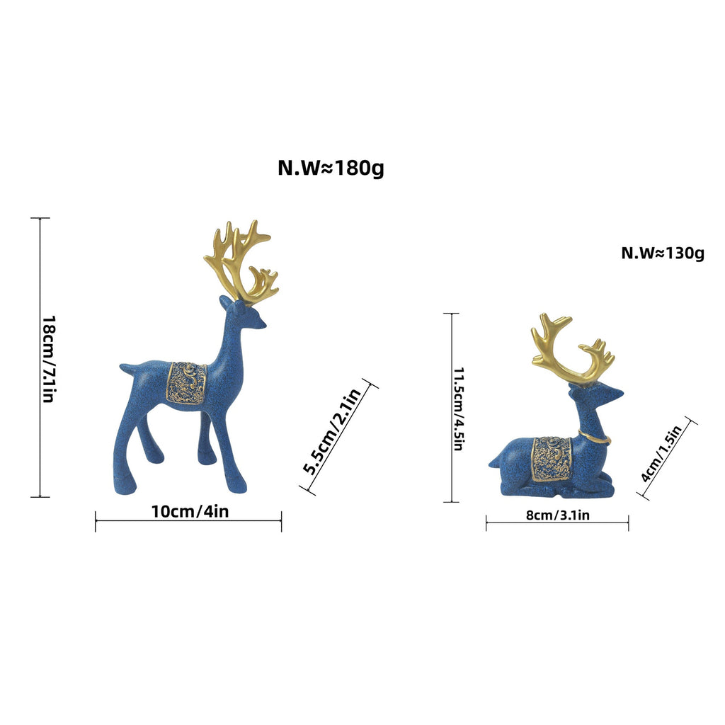 Decorative Figure Blue | High & Bury