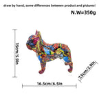 Decorative Figure of a French Bulldog Ceramic Handcrafted | High & Bury