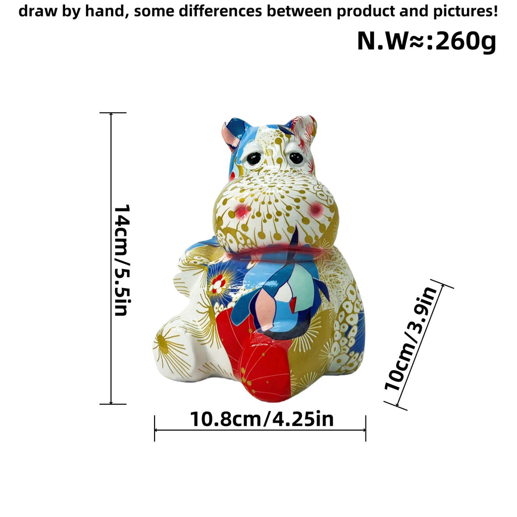 Decorative Figure of a French Bulldog Ceramic Handcrafted | High & Bury