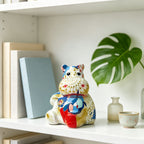 Decorative Figure of a French Bulldog Ceramic Handcrafted | High & Bury