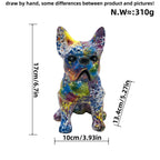 Decorative Figure of a French Bulldog Ceramic Handcrafted | High & Bury
