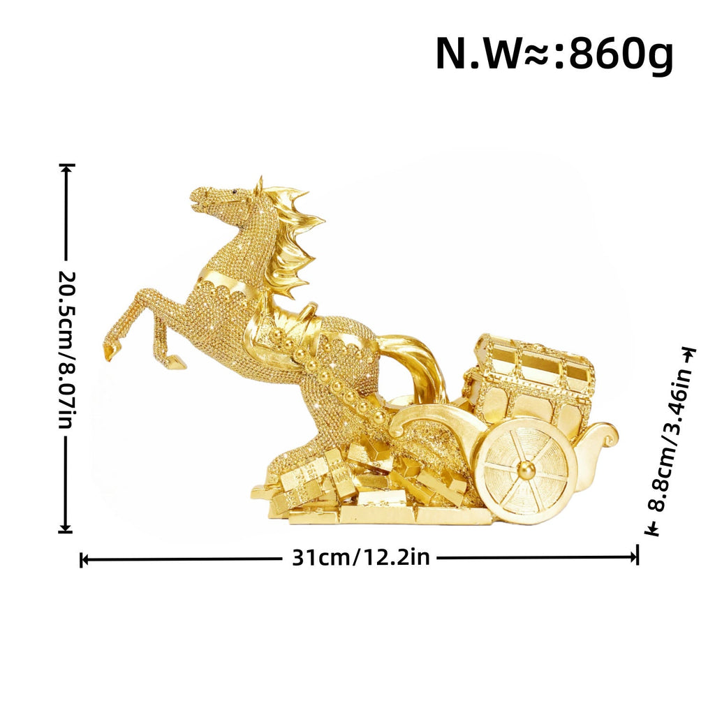 Decorative Figure Red Gold | High & Bury