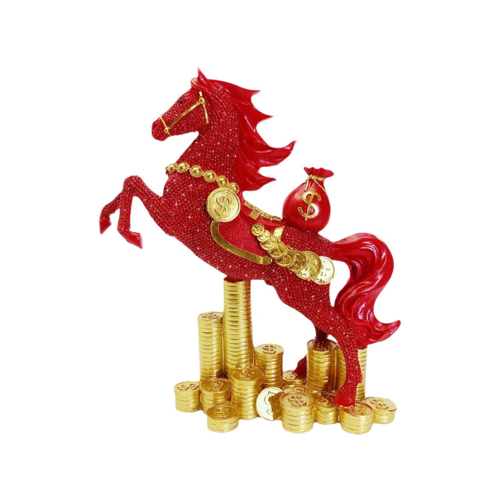 Decorative Figure Red Gold | High & Bury