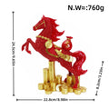 Decorative Figure Red Gold | High & Bury