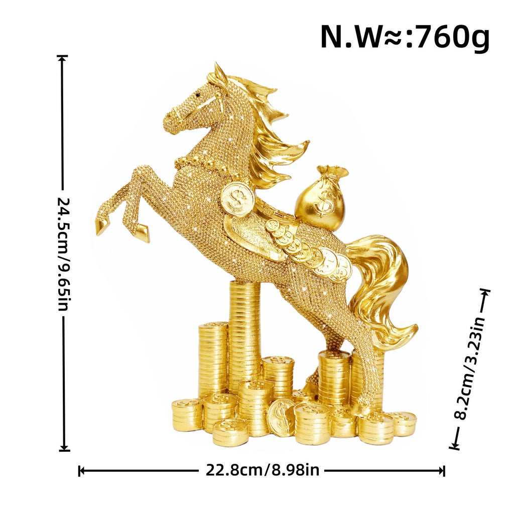 Decorative Figure Red Gold | High & Bury