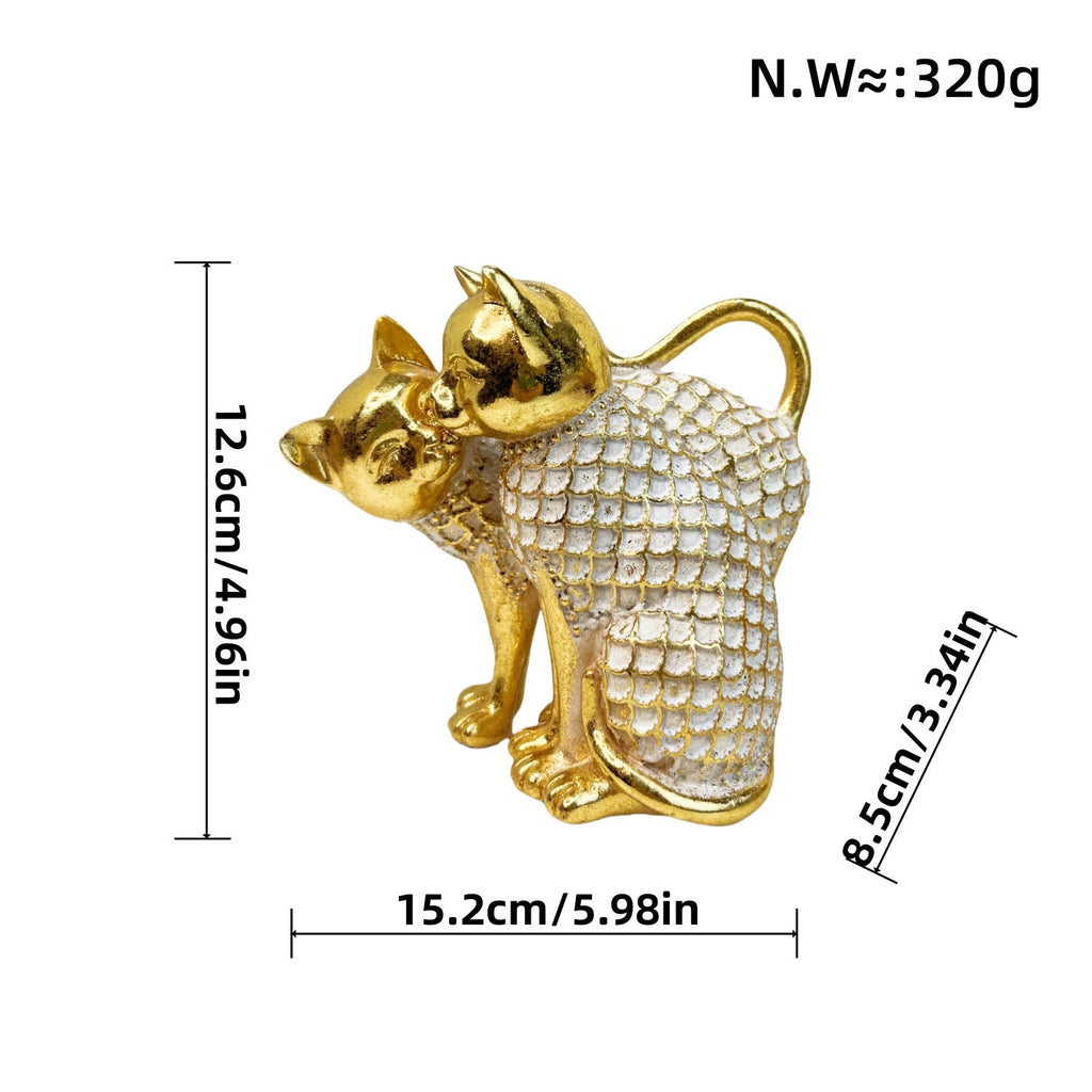 Decorative Figure Silver Gold | High & Bury