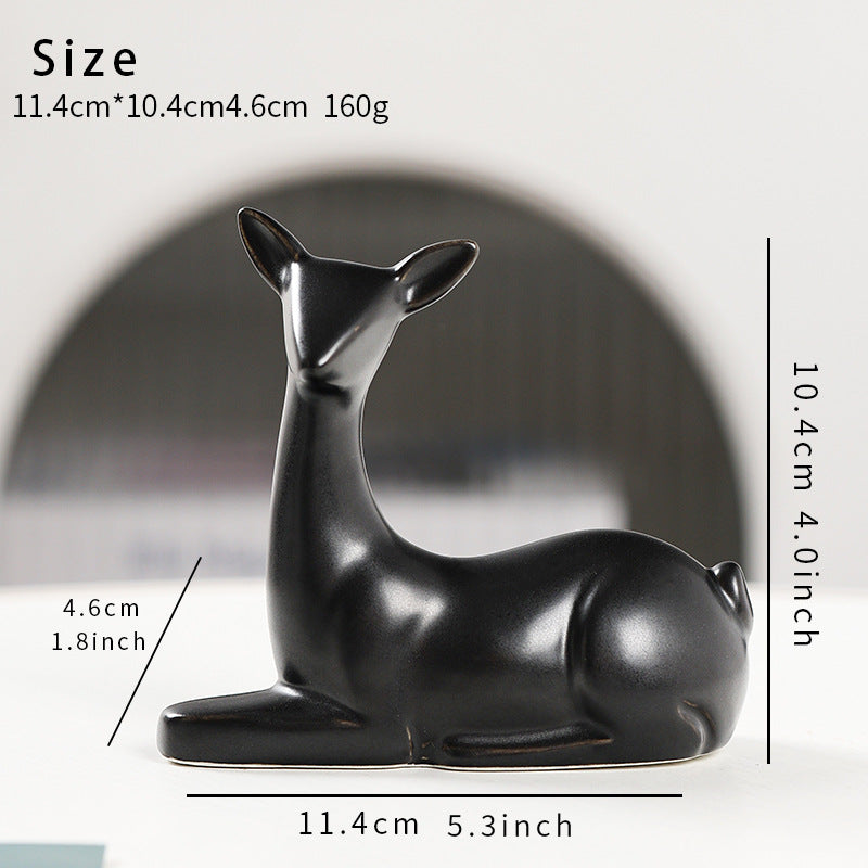 Decorative Figure Soft Textile Ceramic | High & Bury