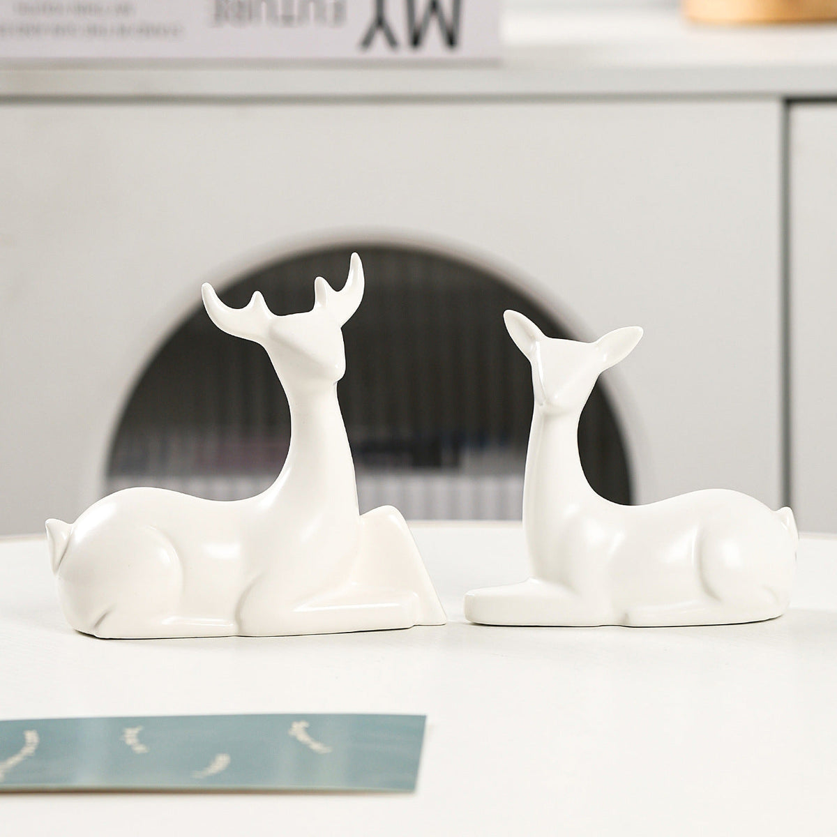 Decorative Figure Soft Textile Ceramic | High & Bury