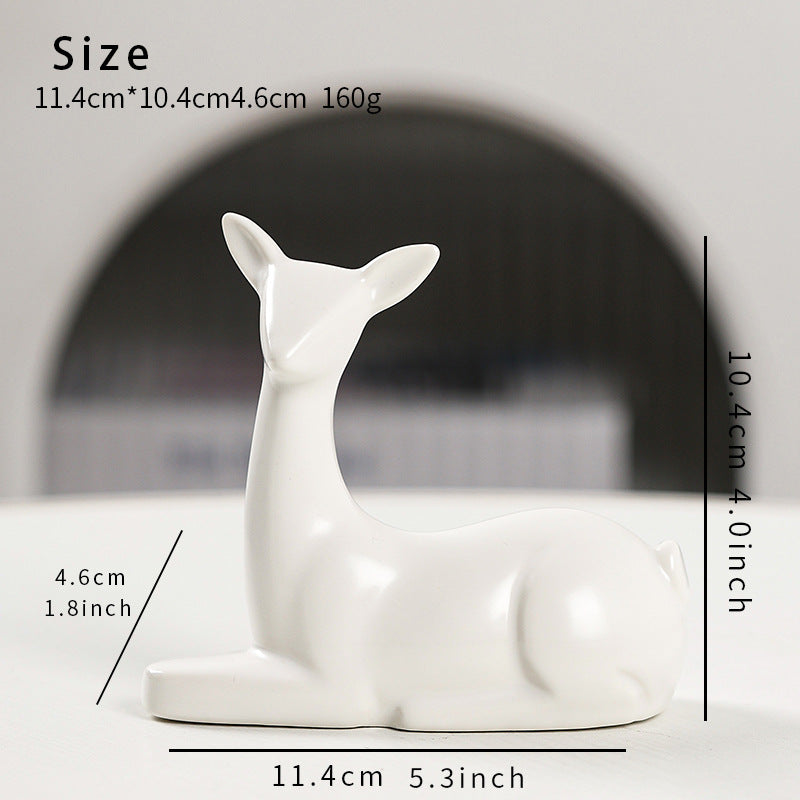 Decorative Figure Soft Textile Ceramic | High & Bury