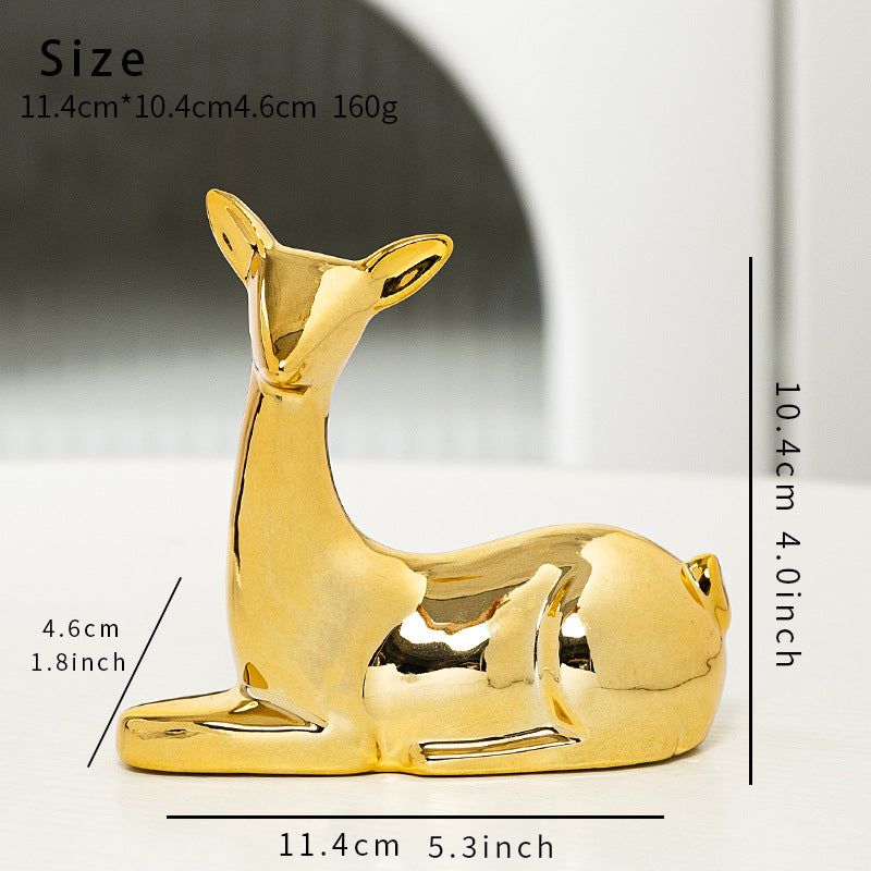 Decorative Figure Soft Textile Ceramic | High & Bury