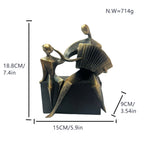 Decorative Figure Soft Textile Metal | High & Bury