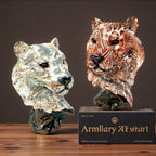 Decorative Figure White Brown | High & Bury