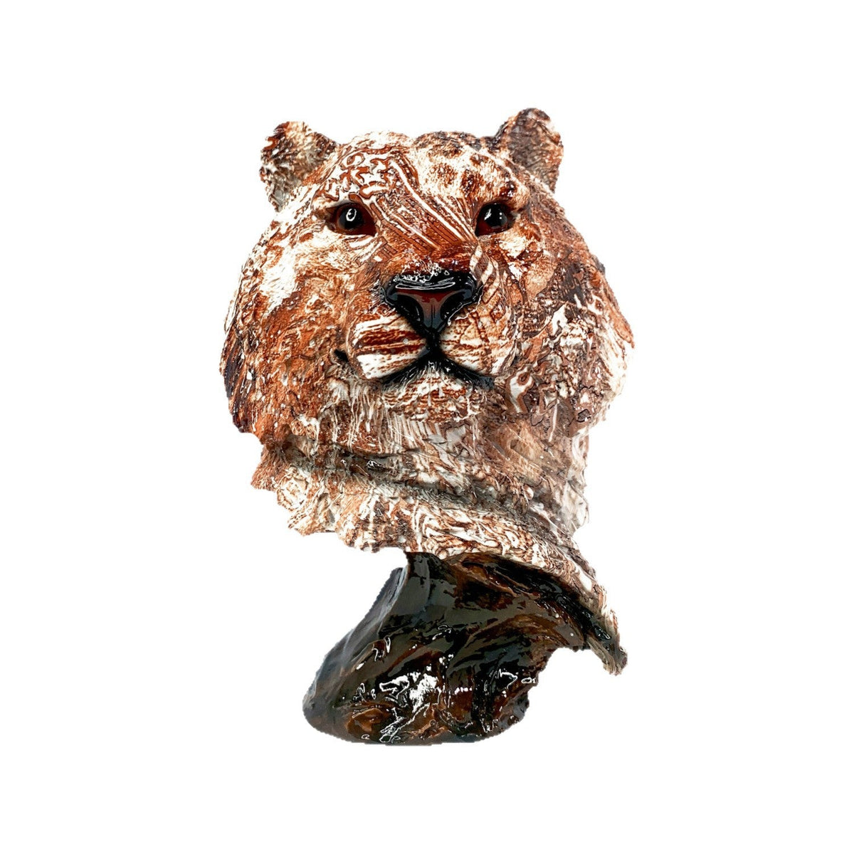 Decorative Figure White Brown | High & Bury