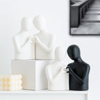 Decorative Figures Black White | High & Bury