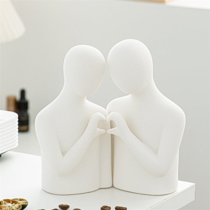 Decorative Figures Black White | High & Bury