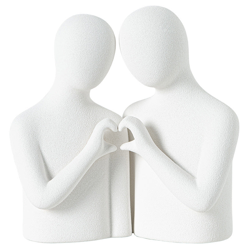 Decorative Figures Black White | High & Bury