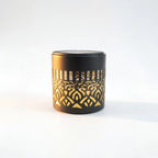 Decorative Filigree Metal Tealight Lantern with Reflective Inner Lining | High & Bury