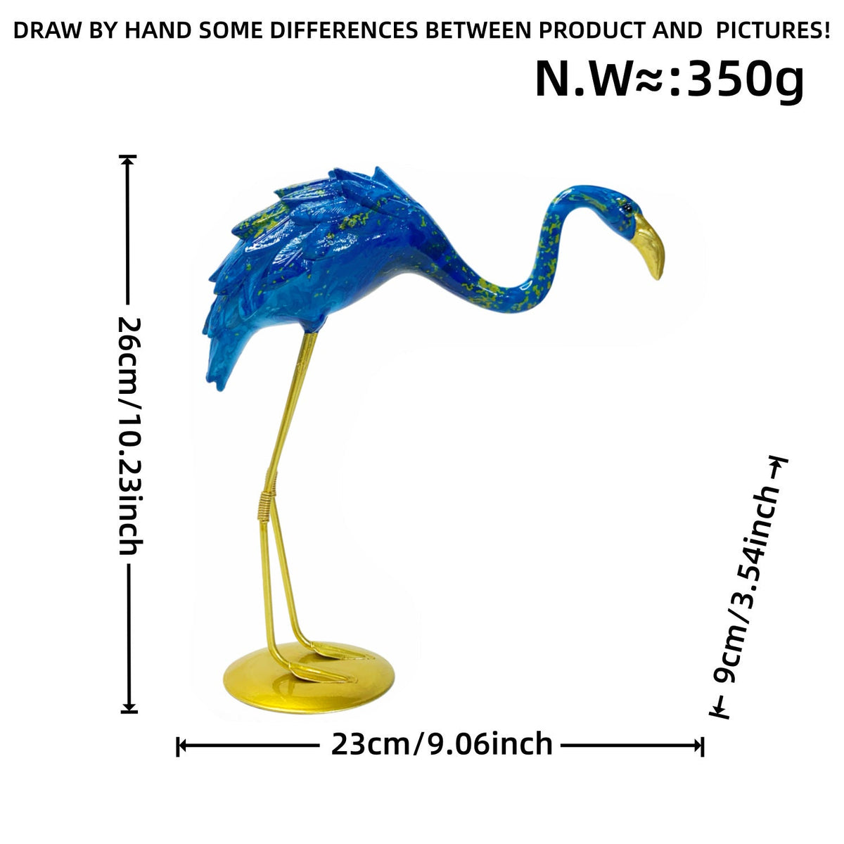 Decorative Flamingo Sculpture | High & Bury