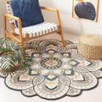 Decorative Floral Area Rug | High & Bury