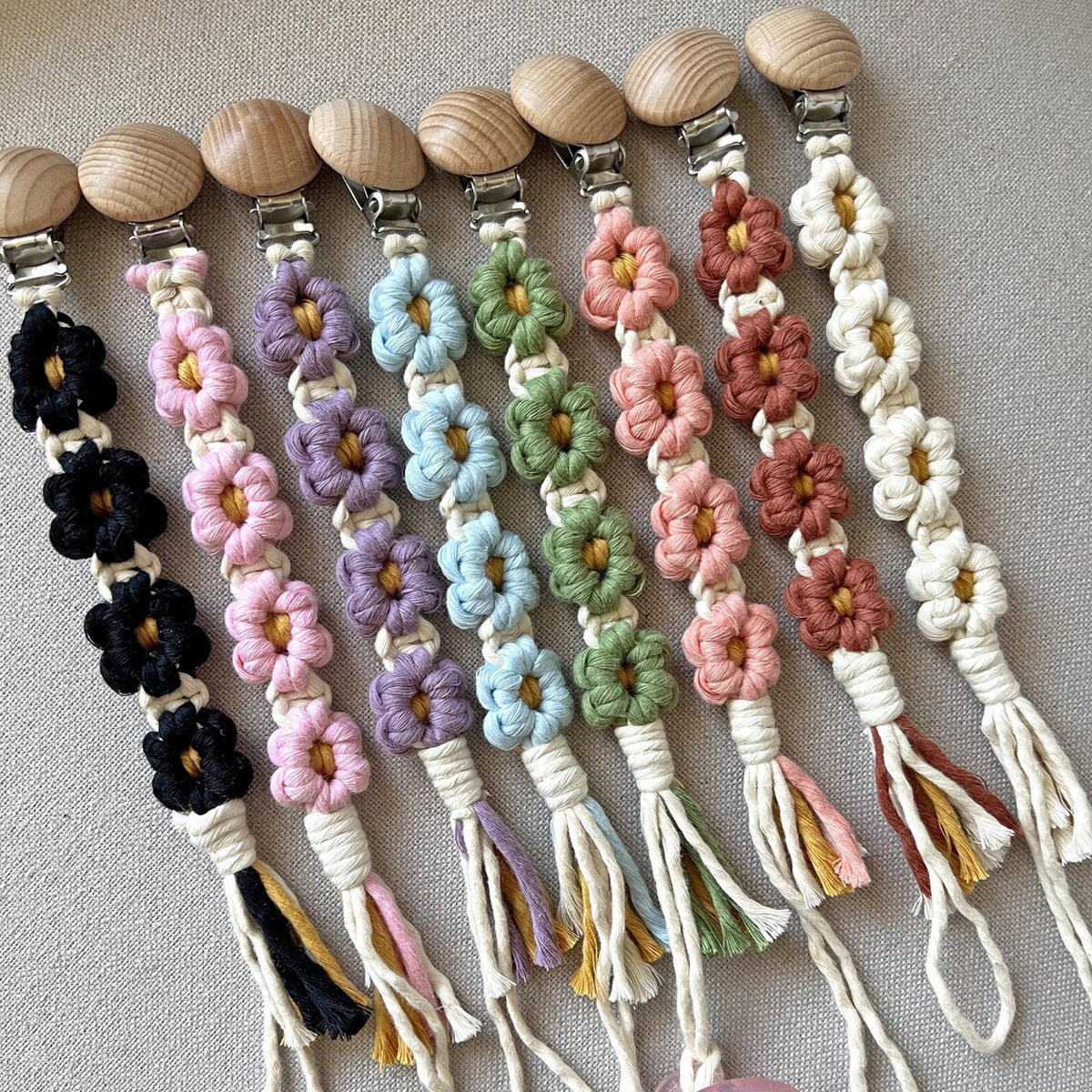 Decorative Floral Eyewear Chain | High & Bury