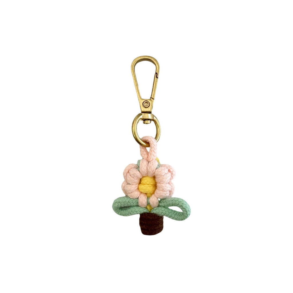Decorative Floral Keychain | High & Bury