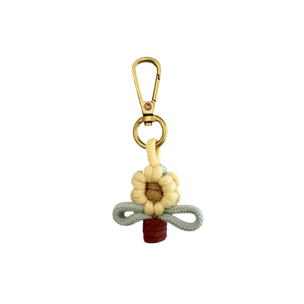 Decorative Floral Keychain | High & Bury