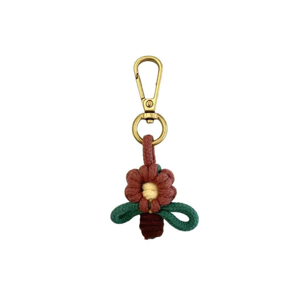 Decorative Floral Keychain | High & Bury