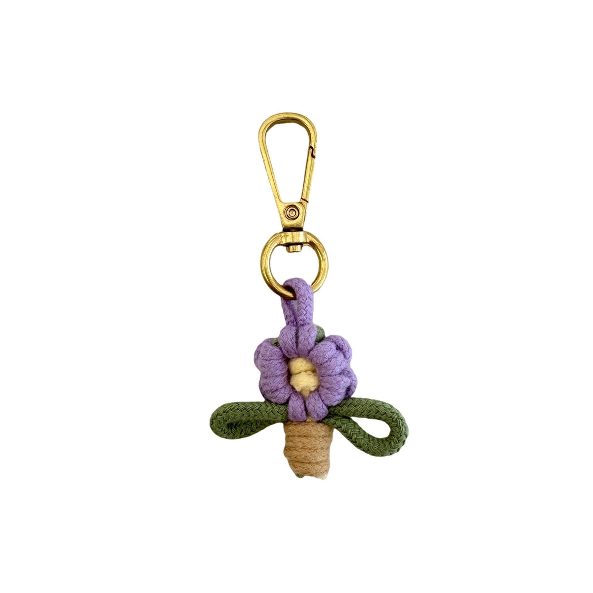 Decorative Floral Keychain | High & Bury