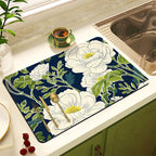 Decorative Floral Kitchen Mat | High & Bury