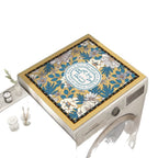 Decorative Floral Laundry Counter Mat | High & Bury