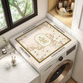 Decorative Floral Laundry Counter Mat | High & Bury