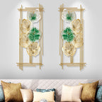 Decorative Floral Metal Wall Art Panels | High & Bury