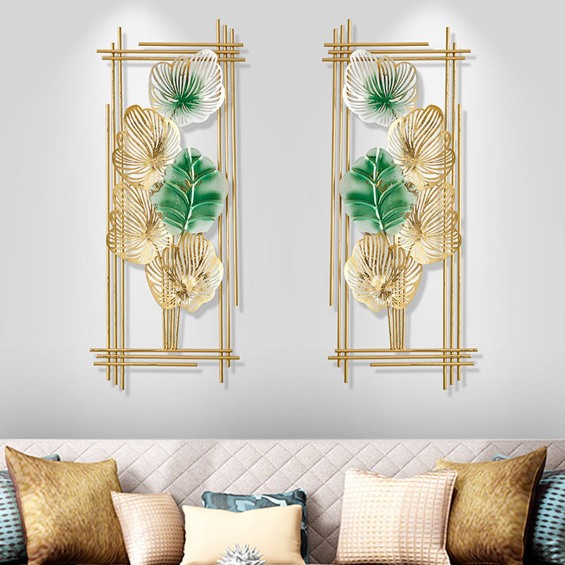 Decorative Floral Metal Wall Art Panels | High & Bury