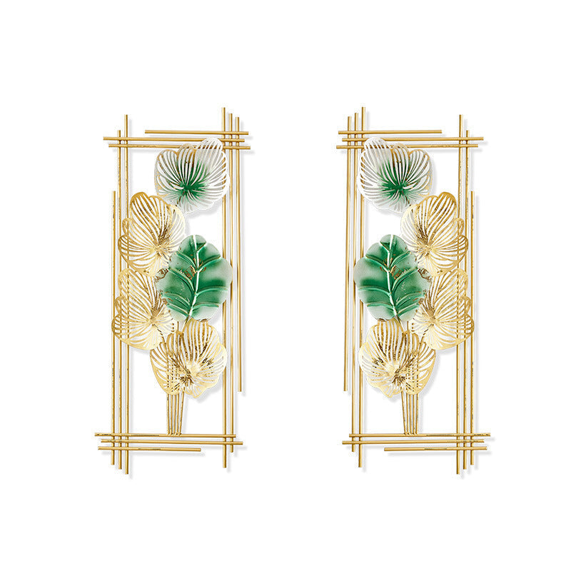 Decorative Floral Metal Wall Art Panels | High & Bury