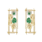 Decorative Floral Metal Wall Art Panels | High & Bury
