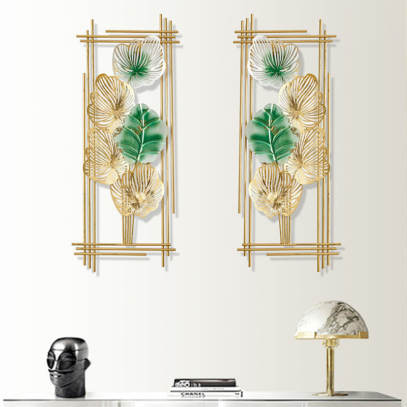 Decorative Floral Metal Wall Art Panels | High & Bury