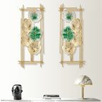 Decorative Floral Metal Wall Art Panels | High & Bury