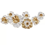Decorative Floral Wall Art Sculpture 47 × 23 × 2 Inch | High & Bury
