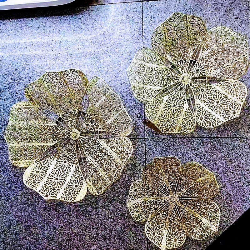 Decorative Floral Wall Art Sculpture | High & Bury