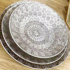 Decorative Floral Wall Art Sculpture | High & Bury