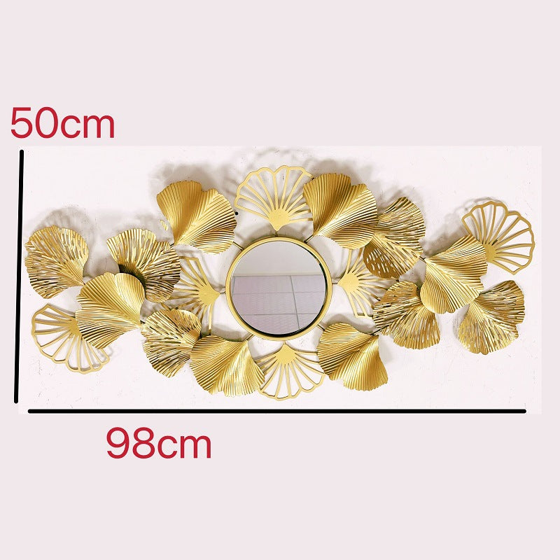Decorative Floral Wall Mirror | High & Bury