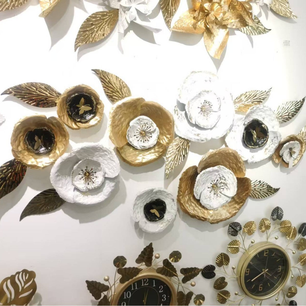 Decorative Floral Wall Sculptures | High & Bury