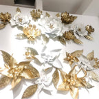 Decorative Floral Wall Sculptures | High & Bury