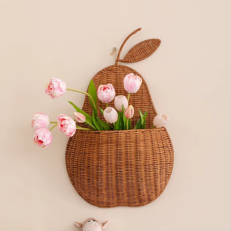 Decorative Flower Basket with Handle | High & Bury