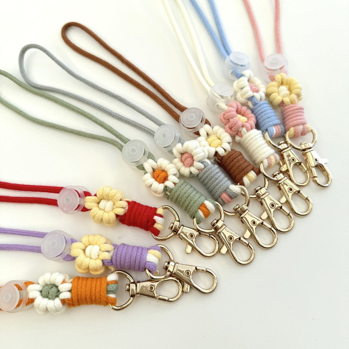 Decorative Flower Keychain Holder | High & Bury